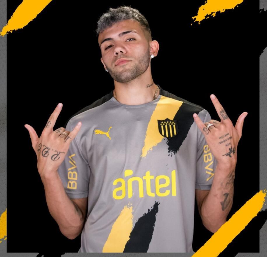 2021/22 Club Atlético Peñarol Away Kit Soccer Jersey